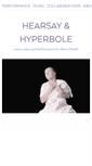 Mobile Screenshot of hearsayandhyperbole.com
